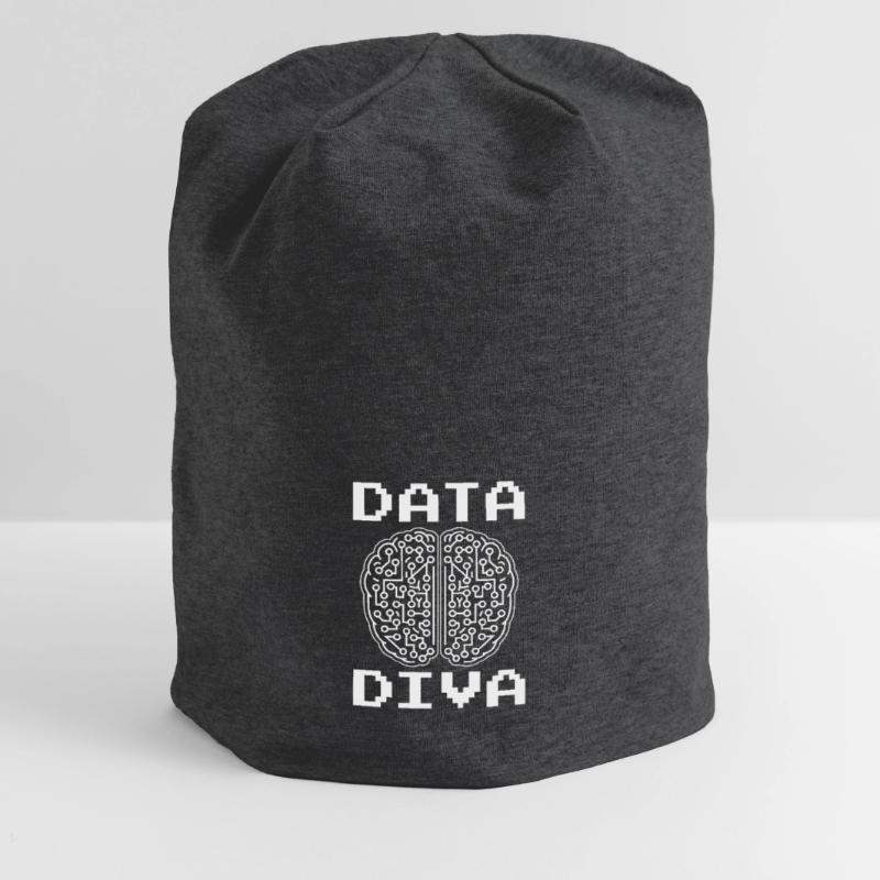 Machine Learning Algorithmen KI Datenanalyst Jersey-Beanie