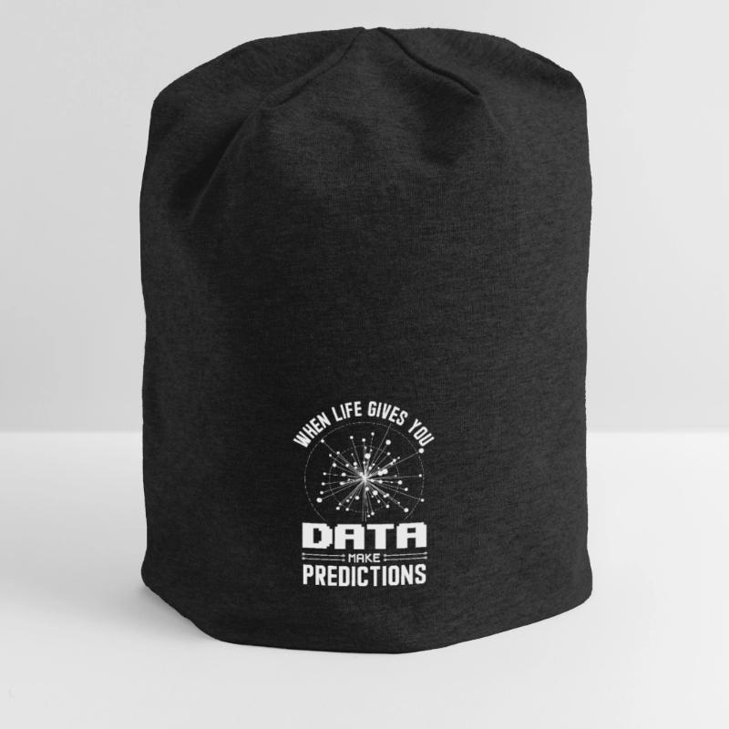 Machine Learning Algorithms AI Data Analyst Jersey Beanie