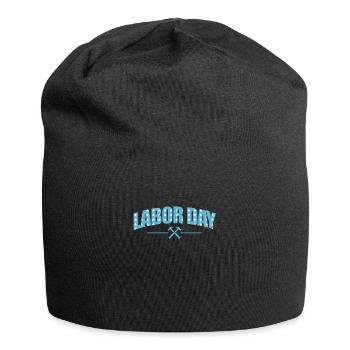 Fête du Travail aux États-Unis - Bonnet en jersey - noir - Devant