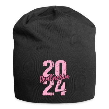 Retirement Pension Pensioner Pensioner Pension 2024 - Jersey Beanie - black - Front