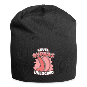 Chirurgien gastrique bariatrique débloqué par contournement de niveau - Bonnet en jersey - noir - Devant