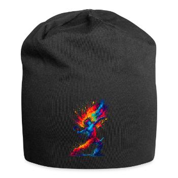 Pop Art hache de lancer hachette hache lanceur haches - Bonnet en jersey - noir - Devant