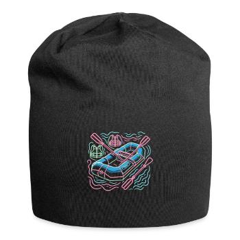 River Wildwasser Rafting Rafter - Jersey-Beanie - Schwarz - Vorne