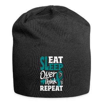 Sarcelle d’hiver SSPT Stress Trouble anxieux - Bonnet en jersey - noir - Devant
