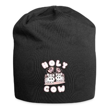 Sacred Cow Strawberries - Jersey Beanie - black - Front