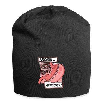 J’ai survécu à une chirurgie gastrique Bypass gastrique Gastrique - Bonnet en jersey - noir - Devant