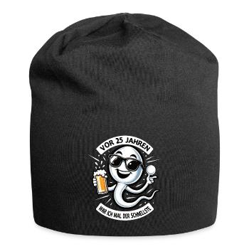 Il y a 25 ans, j’étais le plus rapide - Bonnet en jersey - noir - Devant