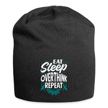 Sarcelle d’hiver SSPT Stress Trouble anxieux - Bonnet en jersey - noir - Devant