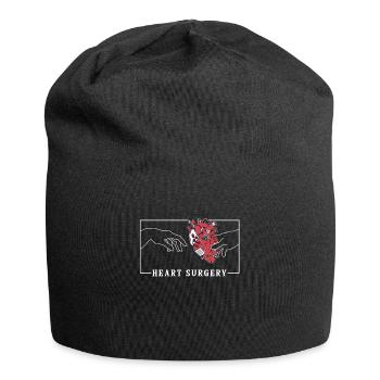 Michel-Ange Création d’Adam Chirurgie cardiaque - Bonnet en jersey - noir - Devant