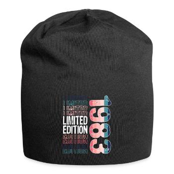 Edition limitée depuis 1983 Anniversaire Millésime 1983 - Bonnet en jersey - noir - Devant
