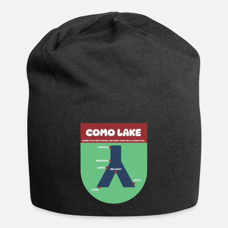 COMER SEE - Jersey-Beanie - Schwarz