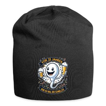 Il y a 25 ans, j’étais le plus rapide - Bonnet en jersey - noir - Devant