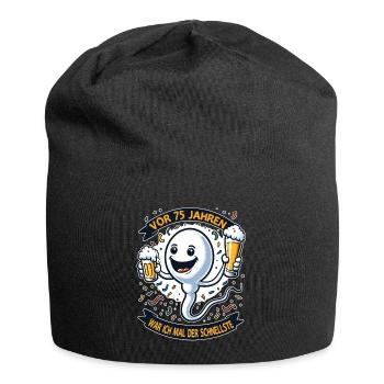 Il y a 75 ans, j’étais le plus rapide - Bonnet en jersey - noir - Devant