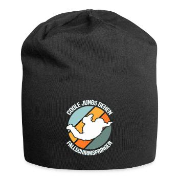 Skydiving Skydiver - Jersey Beanie - black - Front