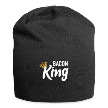 Funny Bacon Gifts - Jersey Beanie - black - Front
