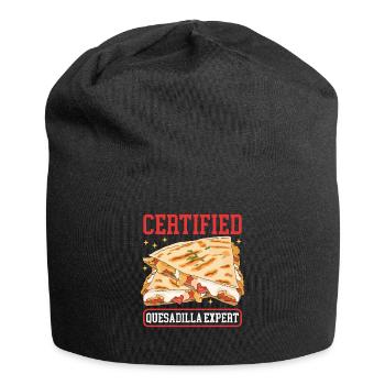 Quesadilla Tortilla Quesadillas Gift - Jersey Beanie - black - Front