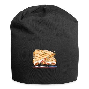 Quesadillas Mexican Quesadilla Gift - Jersey Beanie - black - Front
