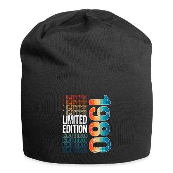 Edition limitée depuis 1980 Anniversaire Millésime 1980 - Bonnet en jersey - noir - Devant