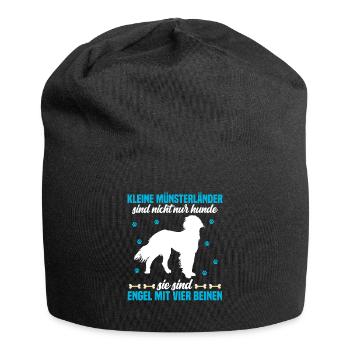 Le petit Münsterlander n’est pas qu’un chien - Bonnet en jersey - noir - Devant