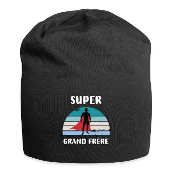 Super Big Brother Retro Vintage - Jersey Beanie - black - Front
