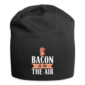 Funny Bacon Gifts - Jersey Beanie - black - Front