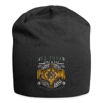 Vathor - Father's Day Father's Day Gift Viking - Jersey Beanie - black - Front