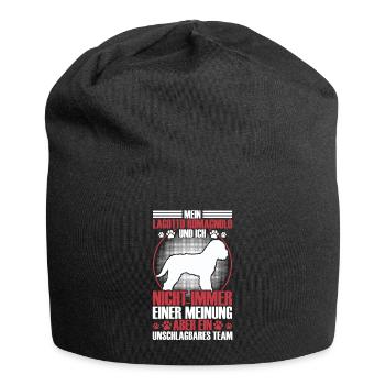 Lagotto Romagnolo is unbeatable water dog - Jersey Beanie - black - Front