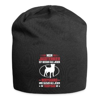 Hunting Terrier Me protège Terrier de chasse allemand - Bonnet en jersey - noir - Devant