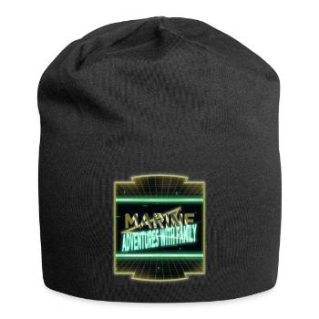 cadeau d’anniversaire biodiversité océanique anniversaire - Bonnet en jersey - noir - Devant