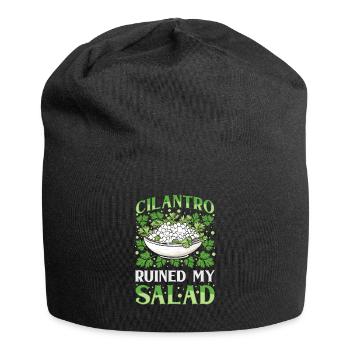 Coriander Day Coriander Hater Coriander - Jersey Beanie - black - Front