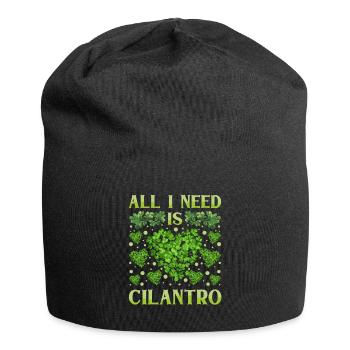 Coriander Day Coriander Hater Coriander - Jersey Beanie - black - Front