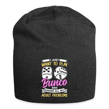 Bunco - Jersey-Beanie - Anthrazit - Vorne