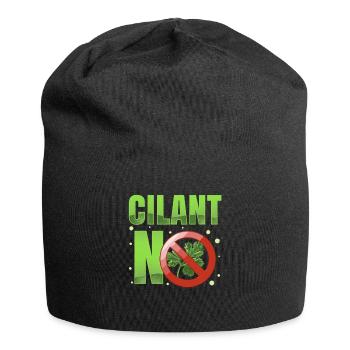 Coriander Day Coriander Hater Coriander - Jersey Beanie - black - Front