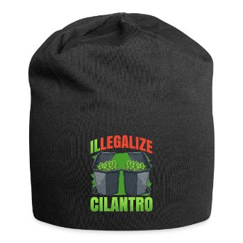 Coriander Day Coriander Hater Coriander - Jersey Beanie - black - Front