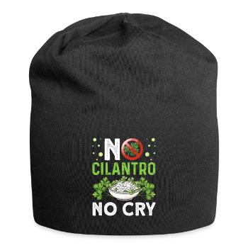 Coriander Day Coriander Hater Coriander - Jersey Beanie - black - Front