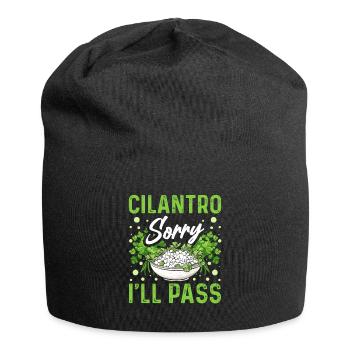 Coriander Day Coriander Hater Coriander - Jersey Beanie - black - Front