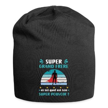 Big Brother Super Power Super Big Brother - Jersey Beanie - black - Front