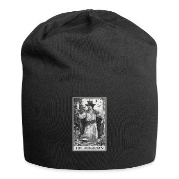 Tarot Card The Magician The Magician - Jersey Beanie - black - Front