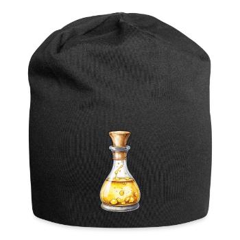 Ästhetisches Gaming Zaubertrank Design Ikonisch - Jersey-Beanie - Schwarz - Vorne