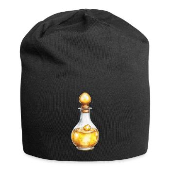 Ästhetisches Zaubertrank Gaming Design Streetwear - Jersey-Beanie - Schwarz - Vorne