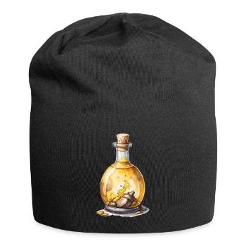 Zaubertrank Ästhetisches Gaming Und Ikonische - Jersey-Beanie - Schwarz - Vorne