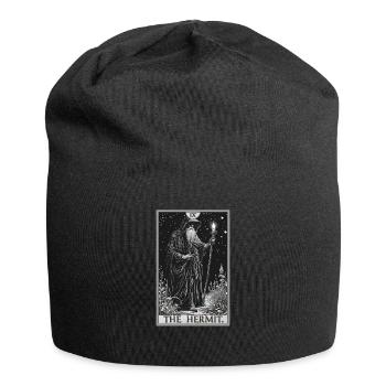 Tarot Card Tarot Card The Hermit The Hermit - Jersey Beanie - black - Front