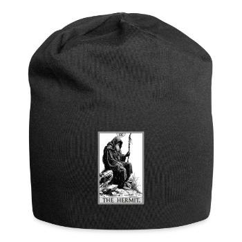 Tarot Card Tarot Card The Hermit The Hermit - Jersey Beanie - black - Front