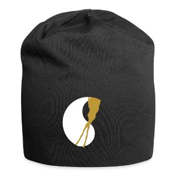 Kintsugi Kintsukuroi Japon imparfait - Bonnet en jersey - noir - Devant