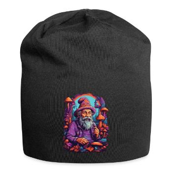 Vivid Colors Psychedelic Art Music Festival - Jersey Beanie - black - Front