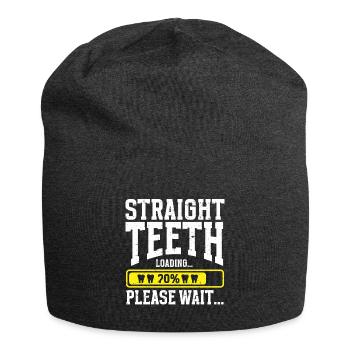 Kieferorthopäde Orthodontic Dental - Jersey-Beanie - Anthrazit - Vorne