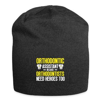 Kieferorthopäde Orthodontic Dental - Jersey-Beanie - Anthrazit - Vorne