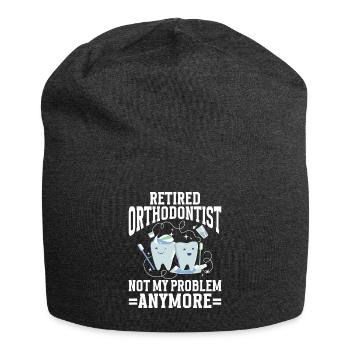 Kieferorthopäde Orthodontic Dental - Jersey-Beanie - Anthrazit - Vorne