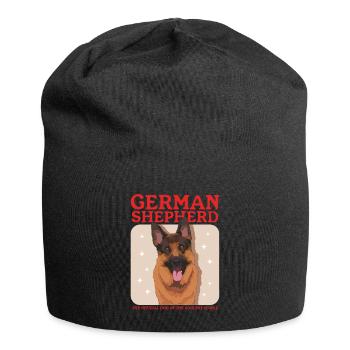German Shepherds German Shepherd Gift - Jersey Beanie - black - Front