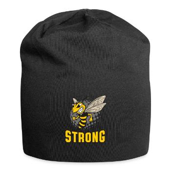 Bees Pun Beekeeper Bee Lover Inspiration - Jersey Beanie - black - Front